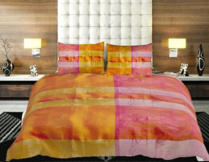 indian comforter yellow pink artikrti1