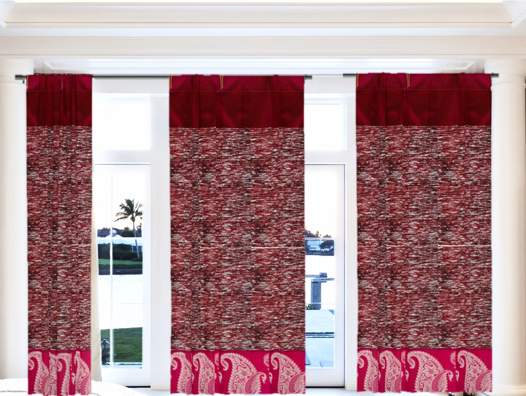 indian window curtain living room drapes artikrti1