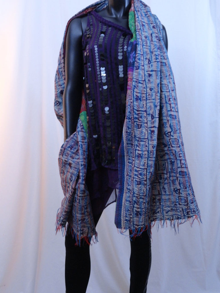 gift for women silk shawl stole wrap indian artikrti 2