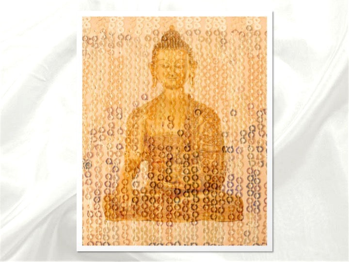 Buddha Poster Print sunrise buddha artikrti2