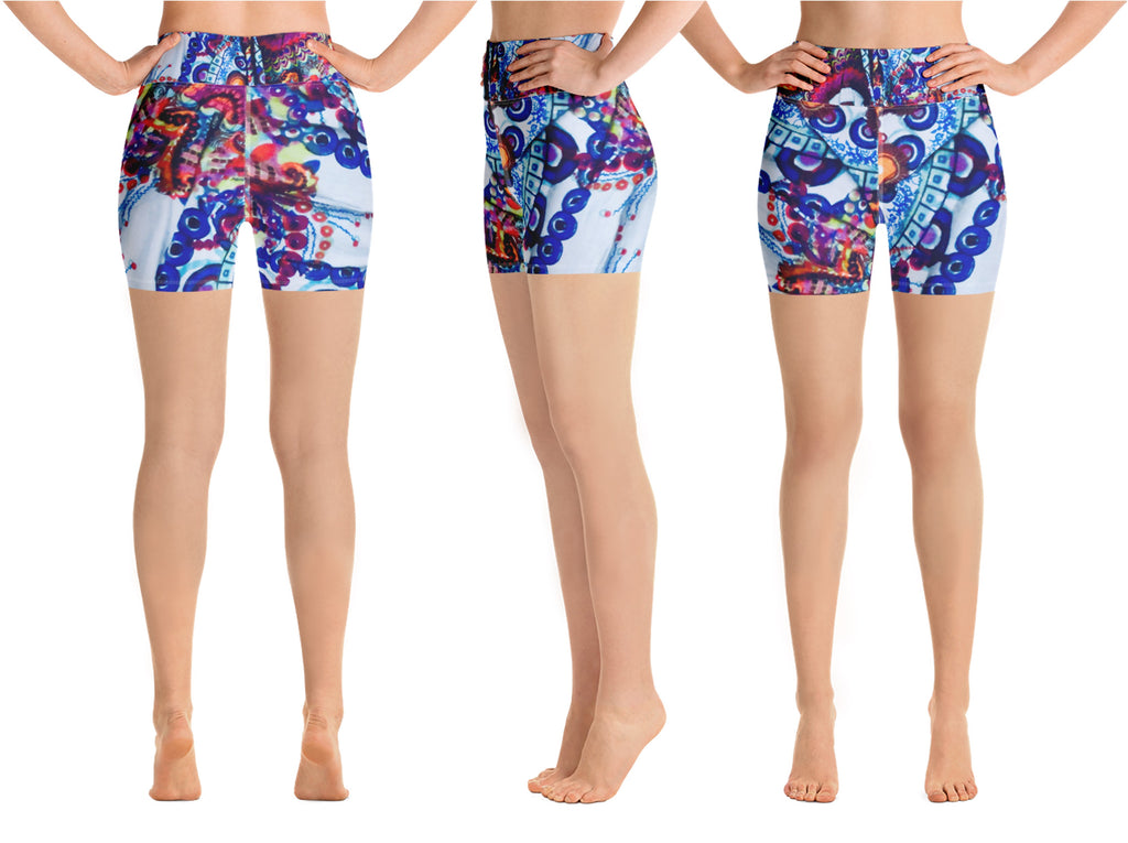 yoga-shorts-girls-fitness-shorts-high-waist-artikrti-batik-all-over-print-yoga-shorts-chamki-range3