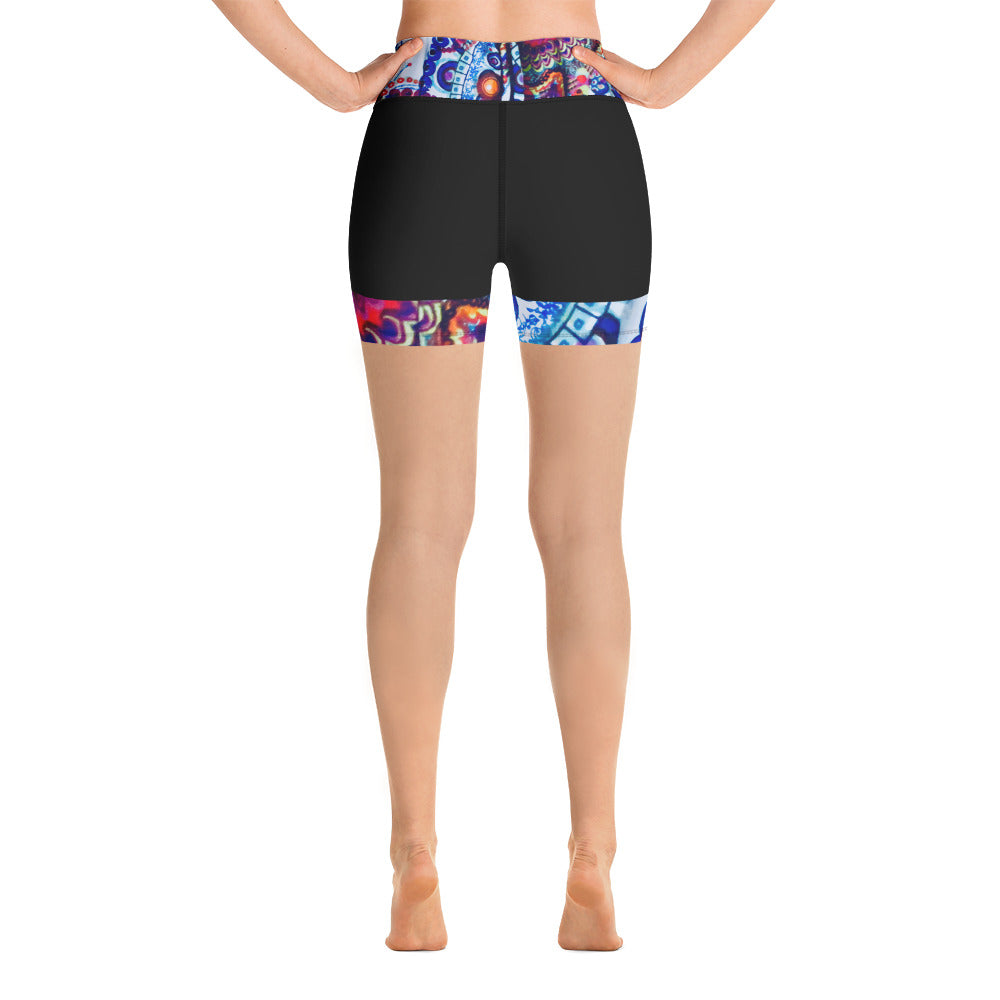 yoga-shorts-girls-fitness-shorts-high-waist-artikrti-batik-black-
