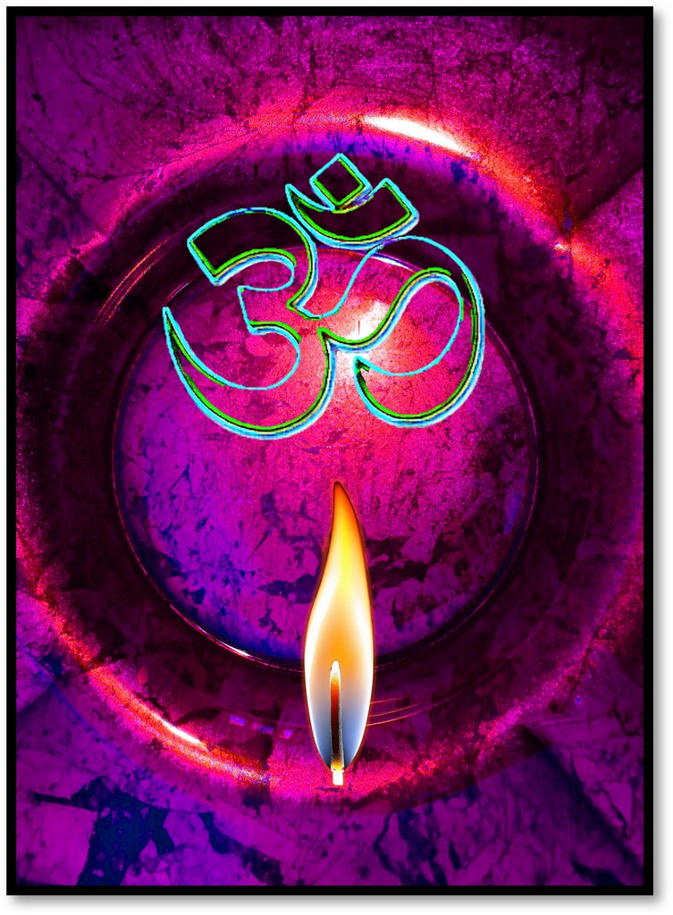 Om-AUM-ethnic-indian-wall-art-poster-home-decor-contemporary-art-poster-yoga-corner-artikrti v2