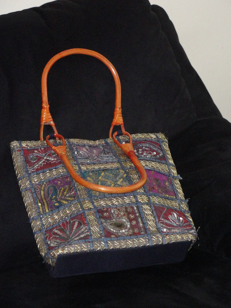 indian laptop bag or iPad bag and handbag sequins from Artikrti