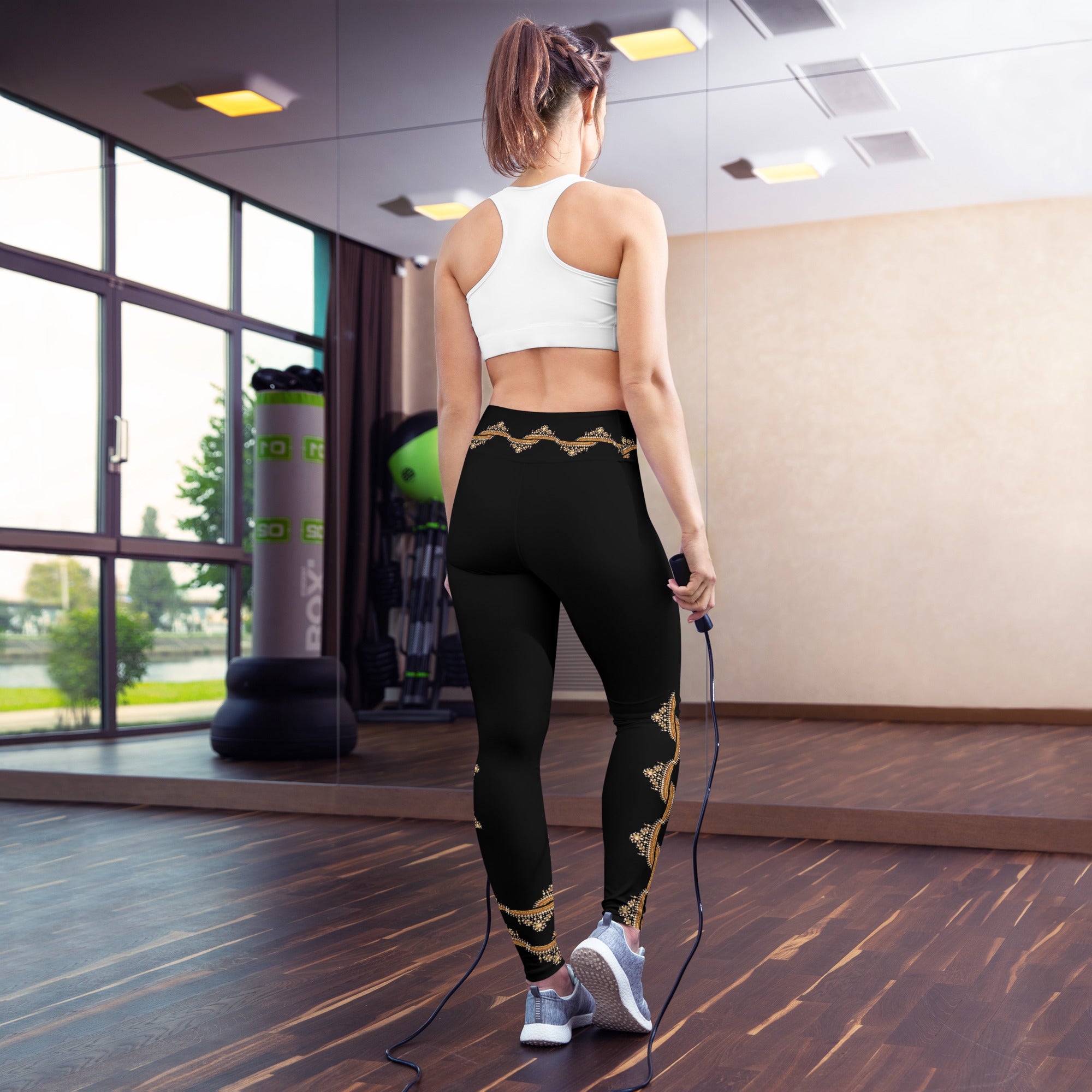 High Waisted Leggings For Women Soft Workout Running Yoga Pants For Sports  Dance Hip-hop Dance Yoga Rope Skipping