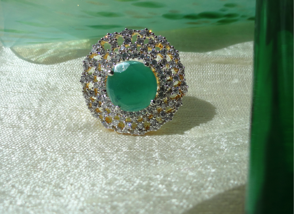 finger-ring-green-stone-gold-artikrti7 jfr1006