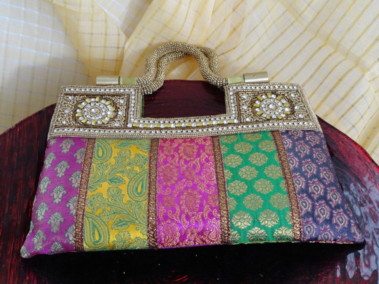 Handmade Indian Clutch Purse For Weddings