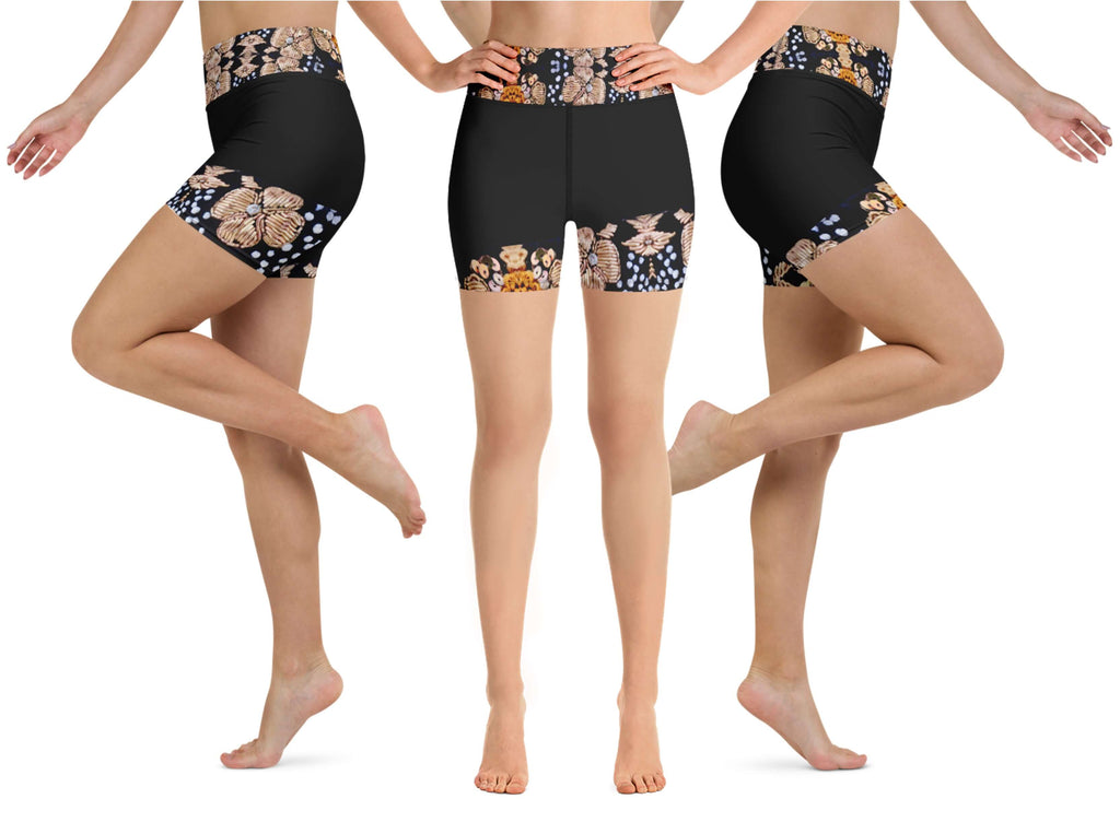 indian-sequins-design-yoga-shorts-running-shorts-for-girls-artikrti-black1
