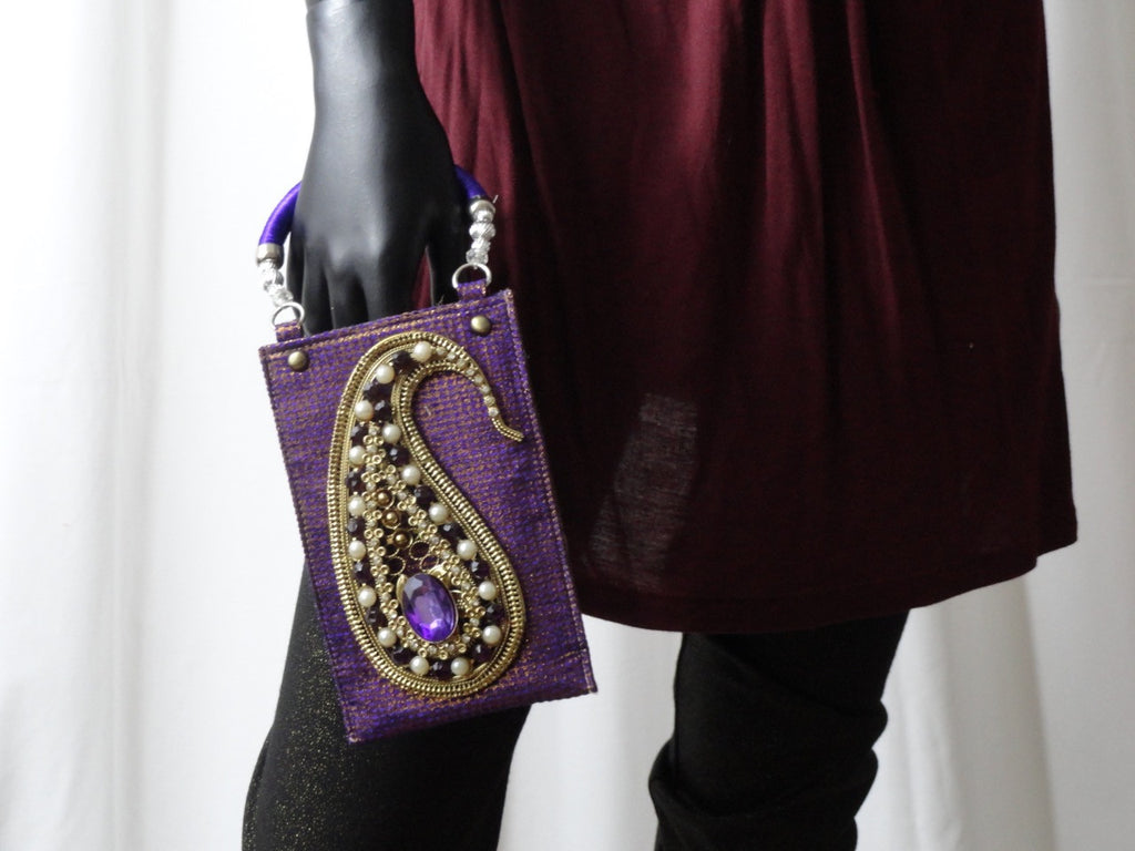 Petite bollywood purse handbag from India- artikrti5