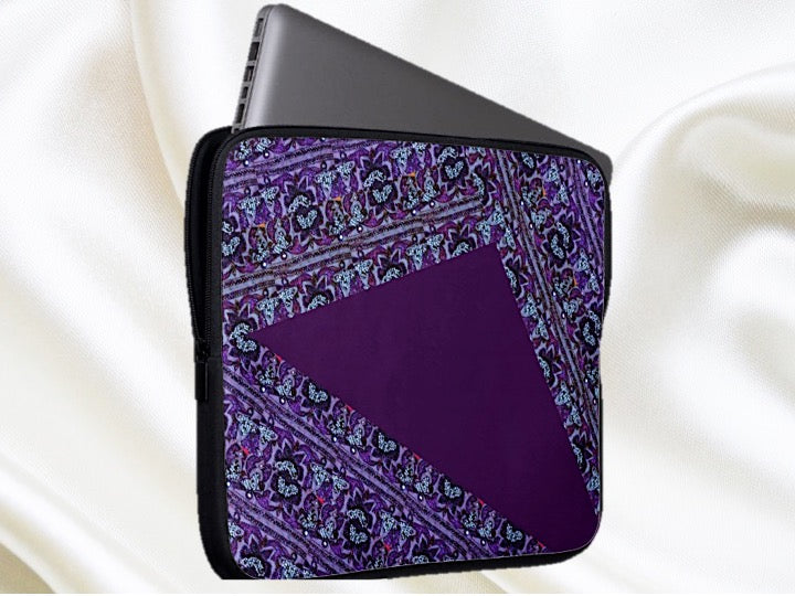 ladies MacBook zip bag sleeve purple artikrti 1