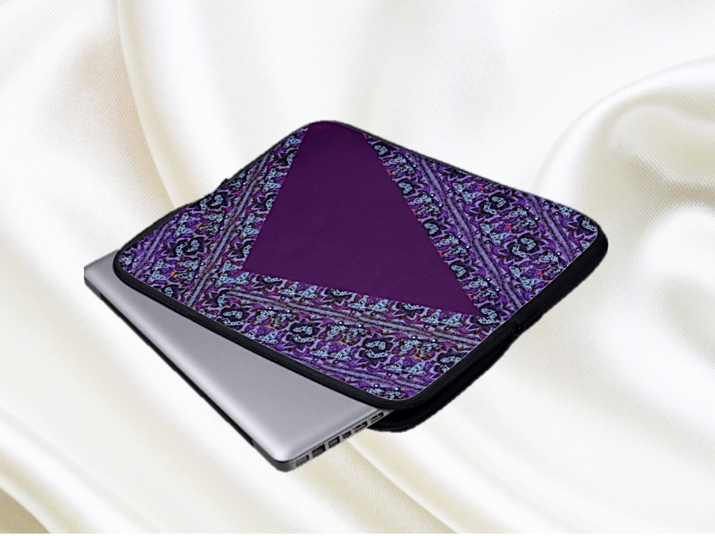 ladies MacBook zip bag sleeve purple artikrti 2