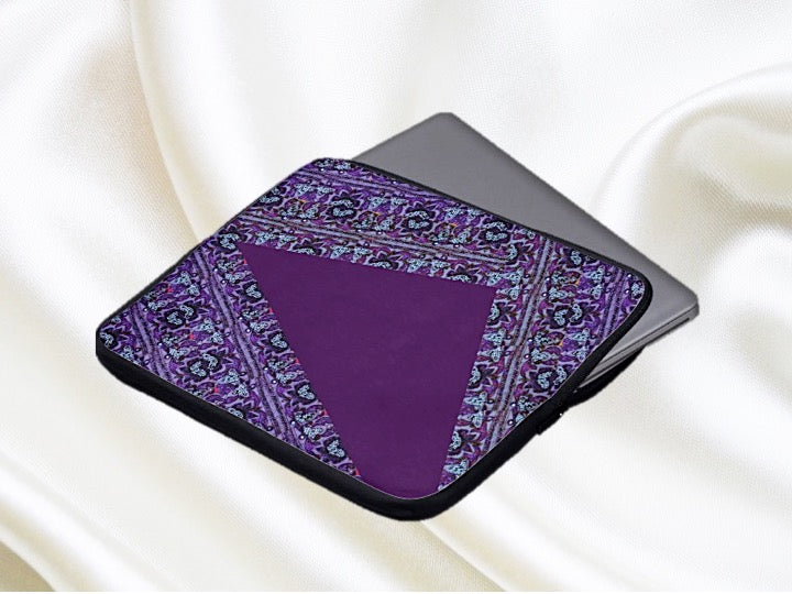 ladies MacBook zip bag sleeve purple artikrti 3