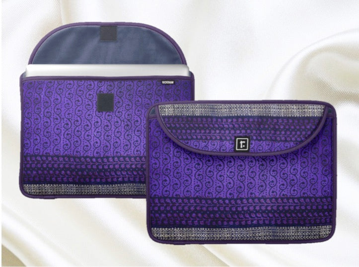 MacBook Laptop sleeve for Indian, ethnic design- MacBook