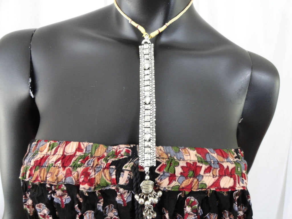 silver necklace chain pendant indian3, artikrti