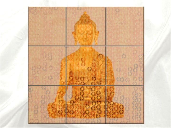 Buddha Wood Print sunrise buddha artikrti1