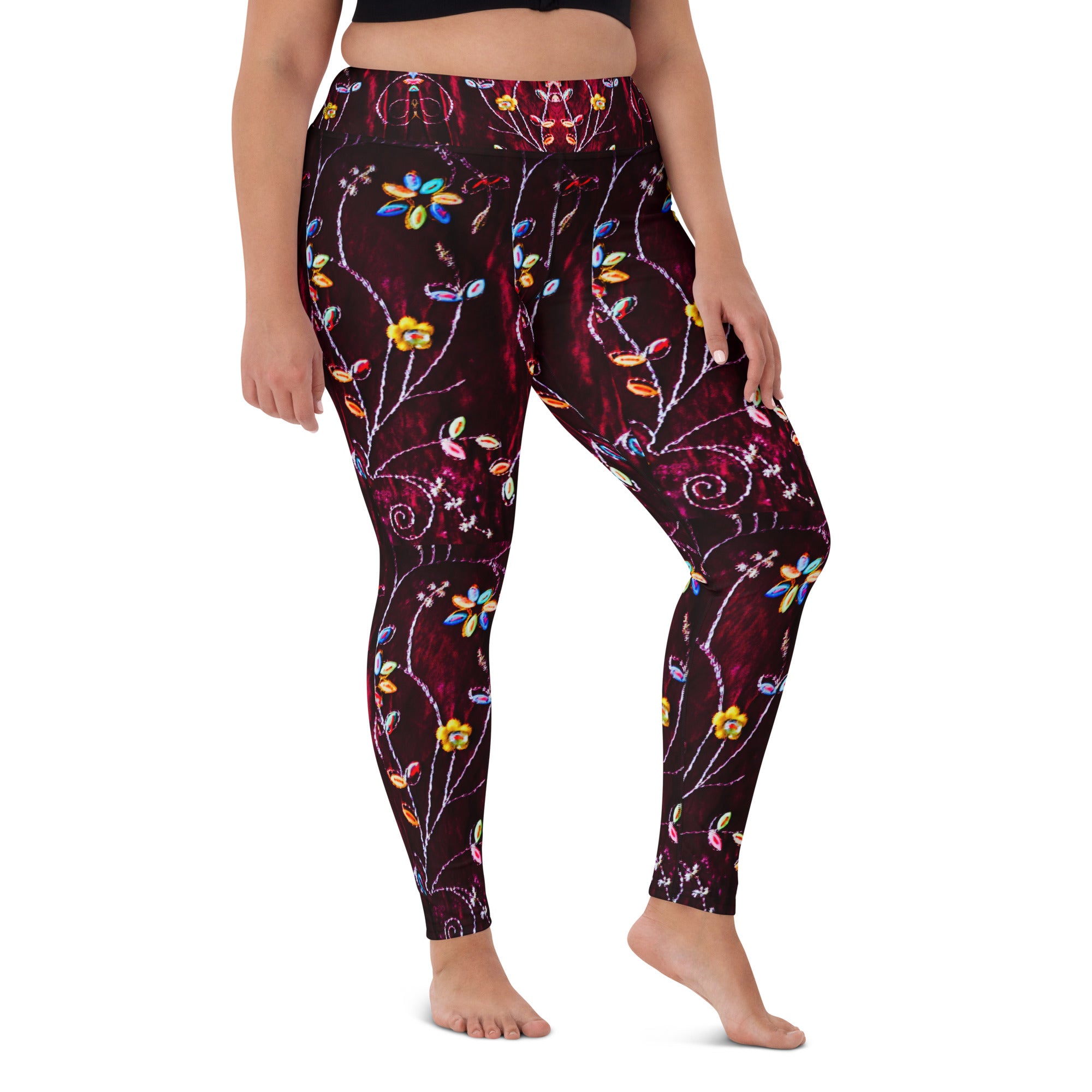 Ensemble Yoga Fleur d'Orient  Yoga leggings shop – Yoga Leggings Shop