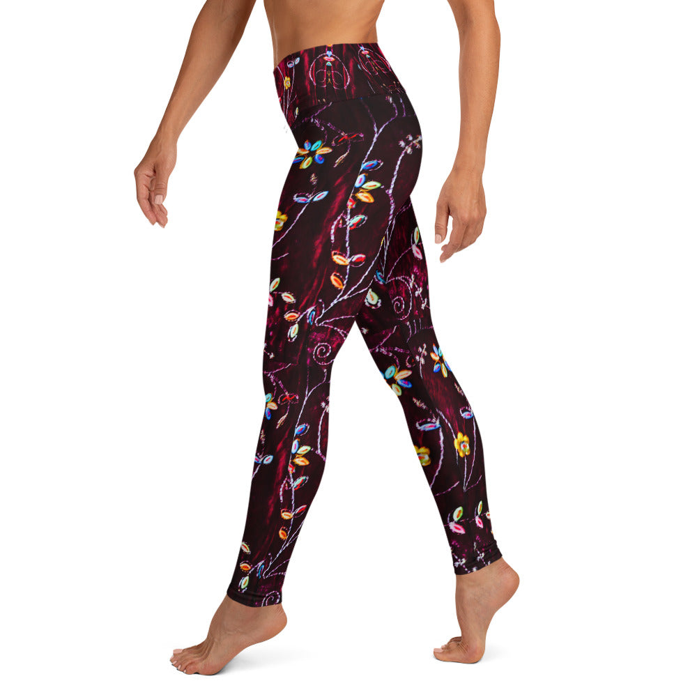 yoga-leggings-wine-colored-floral-streetwear-gym-leggings-blossoms-artikrti6
