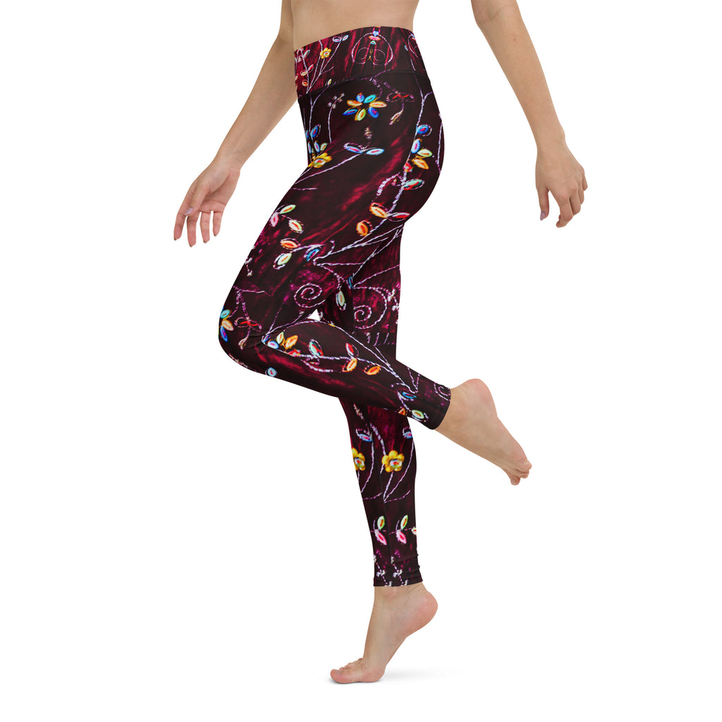 yoga-leggings-wine-colored-floral-streetwear-gym-leggings-blossoms-artikrti9